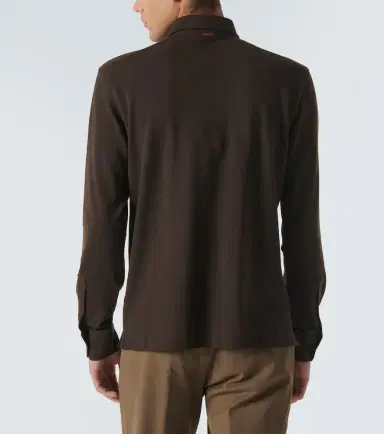 Zegna Cotton polo sweater | Thumbnail 2 Zegna Cotton polo sweater | Thumbnail 2