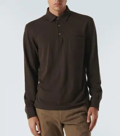 Zegna Cotton polo sweater | Thumbnail 3 Zegna Cotton polo sweater | Thumbnail 3