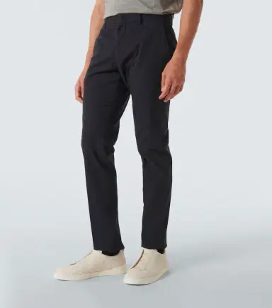 Zegna Cotton-blend chinos | Thumbnail 4 Zegna Cotton-blend chinos | Thumbnail 4