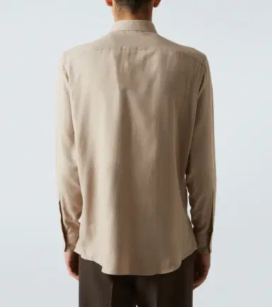 Zegna Cotton and cashmere shirt | Thumbnail 5 Zegna Cotton and cashmere shirt | Thumbnail 5