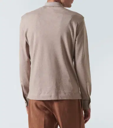 Zegna Cotton polo sweater | Thumbnail 5 Zegna Cotton polo sweater | Thumbnail 5