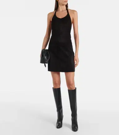 STOULS Cherry halterneck suede top | Thumbnail 4 STOULS Cherry halterneck suede top | Thumbnail 4