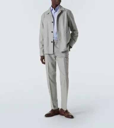 Zegna Alpe wool jacket | Thumbnail 4 Zegna Alpe wool jacket | Thumbnail 4