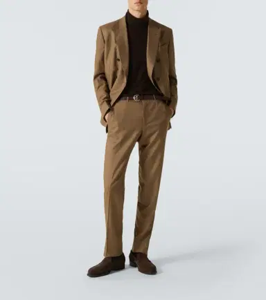Zegna Double-breasted wool twill suit | Thumbnail 6 Zegna Double-breasted wool twill suit | Thumbnail 6