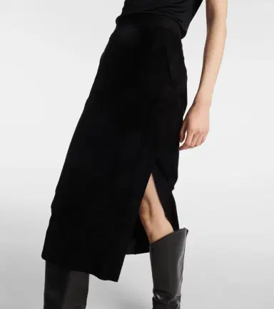 STOULS Taylor suede midi skirt | Thumbnail 5 STOULS Taylor suede midi skirt | Thumbnail 5