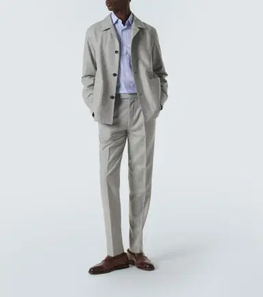 Zegna Wool straight pants | Thumbnail 5 Zegna Wool straight pants | Thumbnail 5