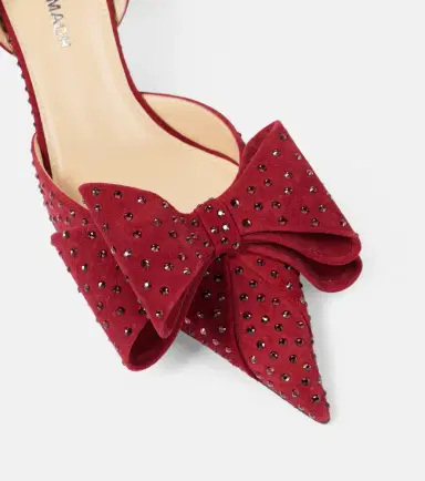 Mach & Mach Le Cadeau 85 suede slingback pumps | Thumbnail 2 Mach & Mach Le Cadeau 85 suede slingback pumps | Thumbnail 2