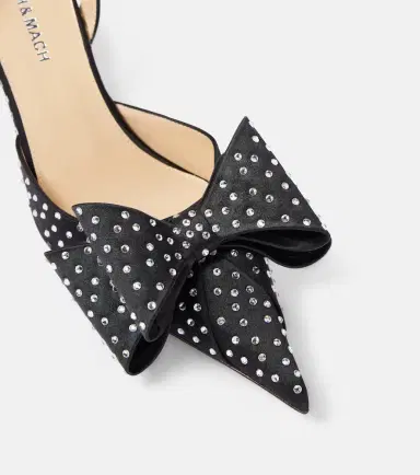 Mach & Mach Le Cadeau 65 embellished slingback pumps | Thumbnail 3 Mach & Mach Le Cadeau 65 embellished slingback pumps | Thumbnail 3