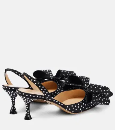 Mach & Mach Le Cadeau 65 embellished slingback pumps | Thumbnail 4 Mach & Mach Le Cadeau 65 embellished slingback pumps | Thumbnail 4