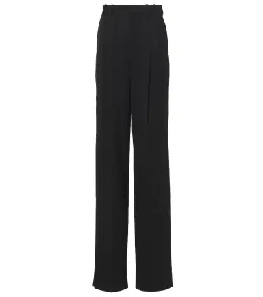 Saint Laurent High-rise wool wide-leg pants | Thumbnail 1 Saint Laurent High-rise wool wide-leg pants | Thumbnail 1