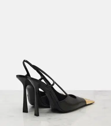 Saint Laurent Jeanne 110 leather slingback pumps | Thumbnail 5 Saint Laurent Jeanne 110 leather slingback pumps | Thumbnail 5