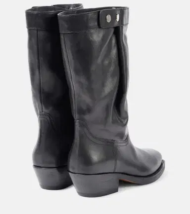 Isabel Marant Ademe leather cowboy boots | Thumbnail 4 Isabel Marant Ademe leather cowboy boots | Thumbnail 4