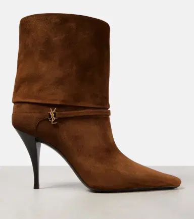 Saint Laurent Niki 90 suede ankle boots | Thumbnail 2 Saint Laurent Niki 90 suede ankle boots | Thumbnail 2
