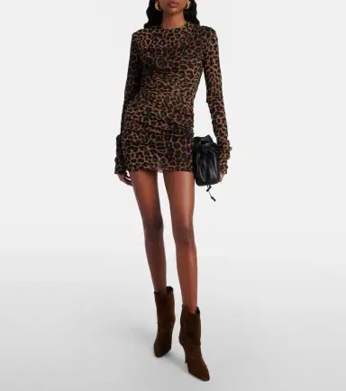 Saint Laurent Niki 90 suede ankle boots | Thumbnail 5 Saint Laurent Niki 90 suede ankle boots | Thumbnail 5