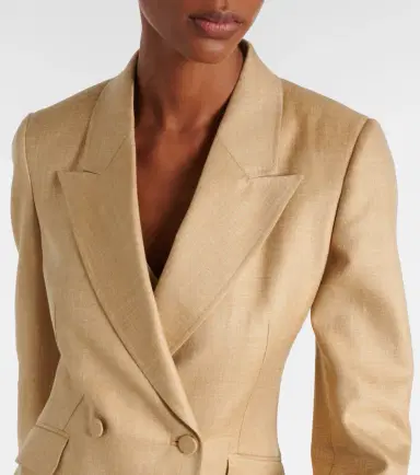 Gabriela Hearst Wool, silk and linen blazer | Thumbnail 3 Gabriela Hearst Wool, silk and linen blazer | Thumbnail 3