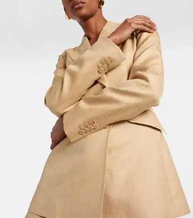 Gabriela Hearst Wool, silk and linen blazer | Thumbnail 4 Gabriela Hearst Wool, silk and linen blazer | Thumbnail 4