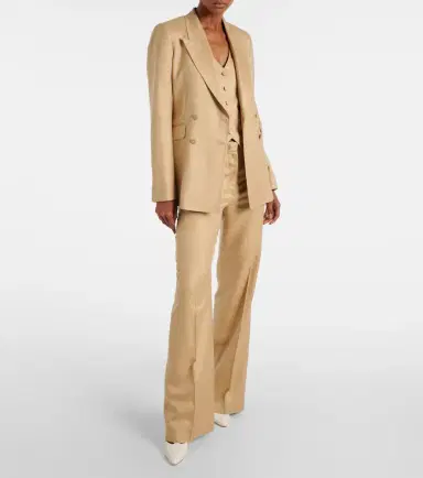 Gabriela Hearst Wool, silk and linen blazer | Thumbnail 6 Gabriela Hearst Wool, silk and linen blazer | Thumbnail 6