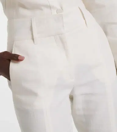 Gabriela Hearst Rhein high-rise linen and wool-blend flared pants | Thumbnail 2 Gabriela Hearst Rhein high-rise linen and wool-blend flared pants | Thumbnail 2