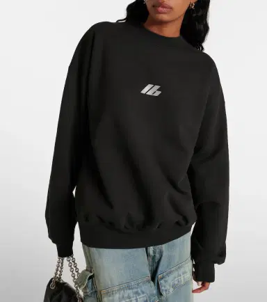 Balenciaga Crewneck cotton jersey sweatshirt | Thumbnail 4 Balenciaga Crewneck cotton jersey sweatshirt | Thumbnail 4