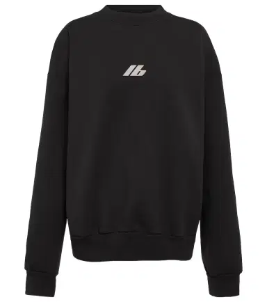 Balenciaga Crewneck cotton jersey sweatshirt | Thumbnail 1 Balenciaga Crewneck cotton jersey sweatshirt | Thumbnail 1