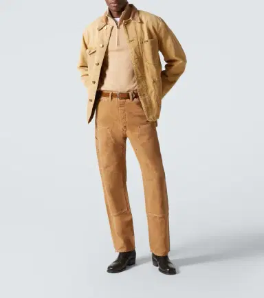 RRL Hamilton cotton canvas straight pants | Thumbnail 3 RRL Hamilton cotton canvas straight pants | Thumbnail 3