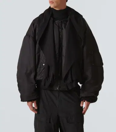Balenciaga Incognito hooded bomber jacket | Thumbnail 2 Balenciaga Incognito hooded bomber jacket | Thumbnail 2