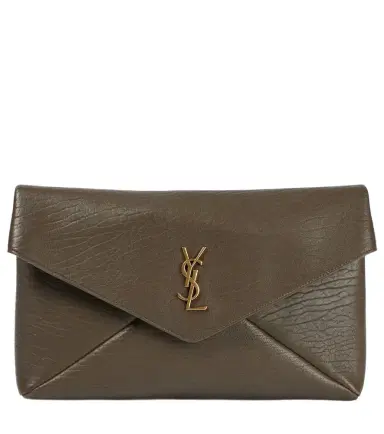 Saint Laurent Cassandre Large leather clutch | Thumbnail 1 Saint Laurent Cassandre Large leather clutch | Thumbnail 1