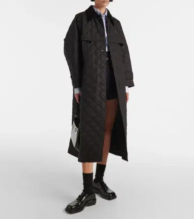Prada Quilted coat | Thumbnail 4 Prada Quilted coat | Thumbnail 4
