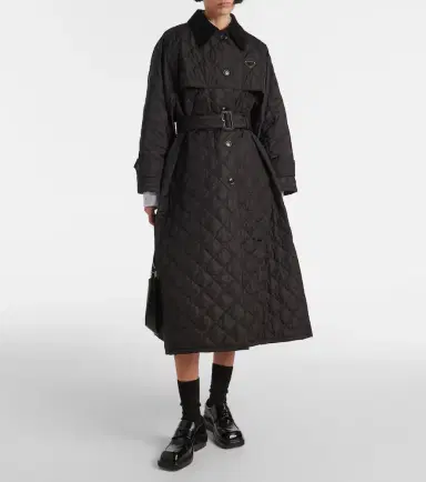 Prada Quilted coat | Thumbnail 7 Prada Quilted coat | Thumbnail 7