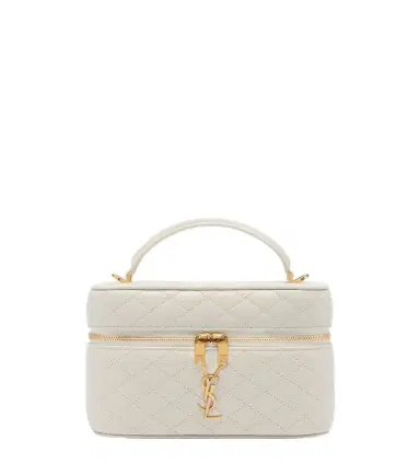 Saint Laurent Gaby Mini quilted leather vanity bag | Thumbnail 1 Saint Laurent Gaby Mini quilted leather vanity bag | Thumbnail 1