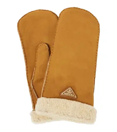 Prada Shearling mittens | Thumbnail 1 Prada Shearling mittens | Thumbnail 1