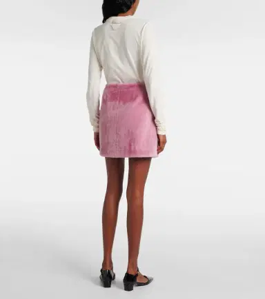 Prada Shearling miniskirt | Thumbnail 3 Prada Shearling miniskirt | Thumbnail 3