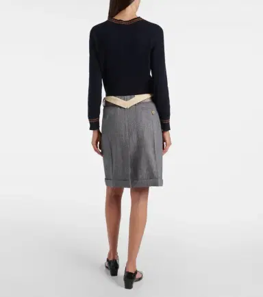Prada Wool miniskirt | Thumbnail 2 Prada Wool miniskirt | Thumbnail 2
