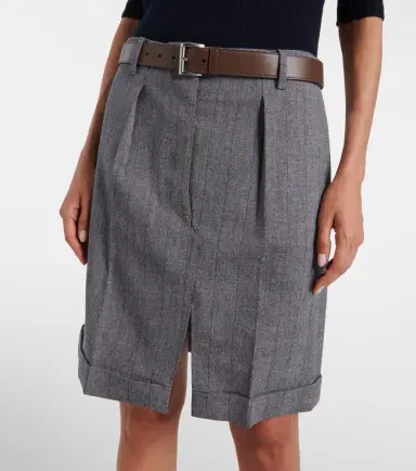 Prada Wool miniskirt | Thumbnail 4 Prada Wool miniskirt | Thumbnail 4