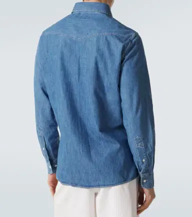 Brunello Cucinelli Denim shirt | Thumbnail 6 Brunello Cucinelli Denim shirt | Thumbnail 6