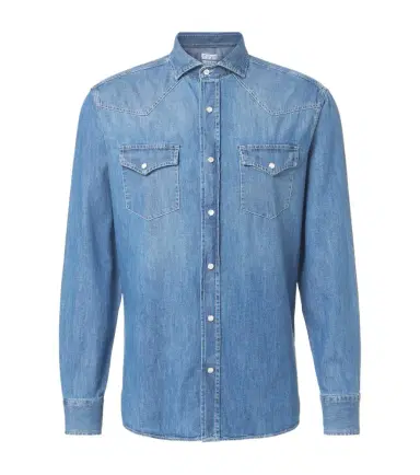 Brunello Cucinelli Denim shirt | Thumbnail 1 Brunello Cucinelli Denim shirt | Thumbnail 1