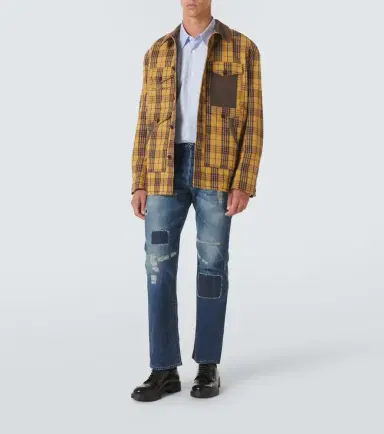 Junya Watanabe Distressed straight jeans | Thumbnail 3 Junya Watanabe Distressed straight jeans | Thumbnail 3
