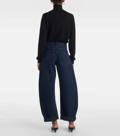 Frame Bubble high-rise barrel-leg jeans | Thumbnail 2 Frame Bubble high-rise barrel-leg jeans | Thumbnail 2