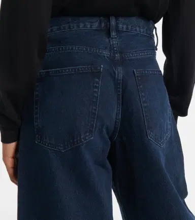 Frame Bubble high-rise barrel-leg jeans | Thumbnail 6 Frame Bubble high-rise barrel-leg jeans | Thumbnail 6