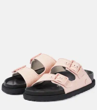 Birkenstock 1774 Arizona Luxe raffia sandals | Thumbnail 3 Birkenstock 1774 Arizona Luxe raffia sandals | Thumbnail 3