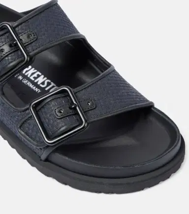 Birkenstock 1774 Arizona Luxe raffia sandals | Thumbnail 3 Birkenstock 1774 Arizona Luxe raffia sandals | Thumbnail 3