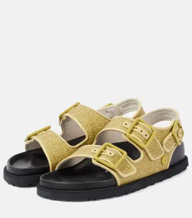 Birkenstock 1774 Milano Luxe raffia sandals | Thumbnail 3 Birkenstock 1774 Milano Luxe raffia sandals | Thumbnail 3