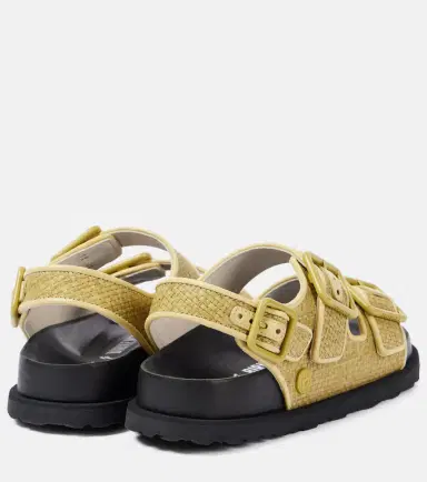 Birkenstock 1774 Milano Luxe raffia sandals | Thumbnail 4 Birkenstock 1774 Milano Luxe raffia sandals | Thumbnail 4