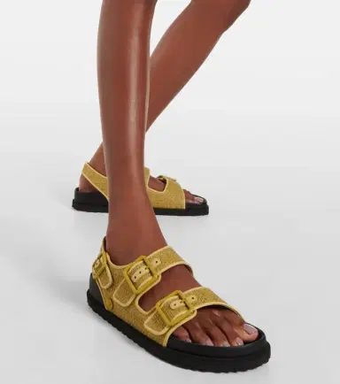 Birkenstock 1774 Milano Luxe raffia sandals | Thumbnail 5 Birkenstock 1774 Milano Luxe raffia sandals | Thumbnail 5