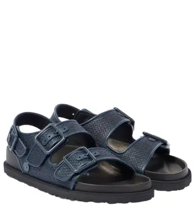 Birkenstock 1774 Milano Luxe raffia sandals | Thumbnail 1 Birkenstock 1774 Milano Luxe raffia sandals | Thumbnail 1