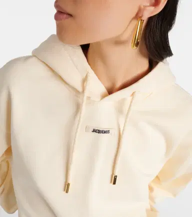 Jacquemus Le Hoodie Gros Grain cotton hoodie | Thumbnail 4 Jacquemus Le Hoodie Gros Grain cotton hoodie | Thumbnail 4