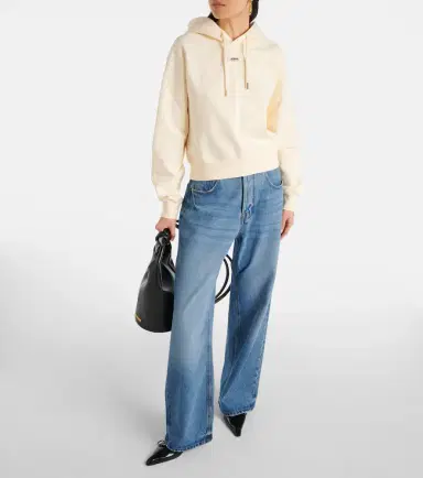 Jacquemus Le Hoodie Gros Grain cotton hoodie | Thumbnail 5 Jacquemus Le Hoodie Gros Grain cotton hoodie | Thumbnail 5