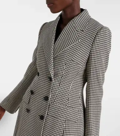 Dolce & Gabbana Houndstooth wool-blend blazer | Thumbnail 5 Dolce & Gabbana Houndstooth wool-blend blazer | Thumbnail 5