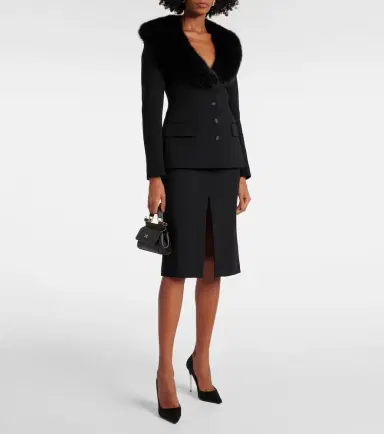 Dolce & Gabbana Wool-blend pencil skirt | Thumbnail 2 Dolce & Gabbana Wool-blend pencil skirt | Thumbnail 2