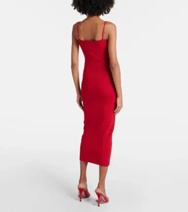 Jacquemus La Robe Sierra Bretelles midi dress | Thumbnail 2 Jacquemus La Robe Sierra Bretelles midi dress | Thumbnail 2